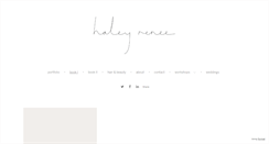 Desktop Screenshot of haleyrenee.com